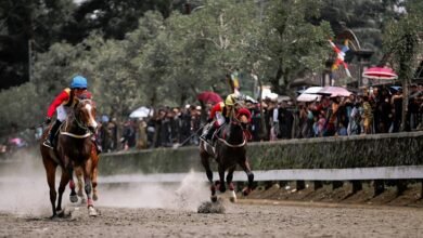 Lomba pacuan kuda di tegalwaton kabupaten semarang