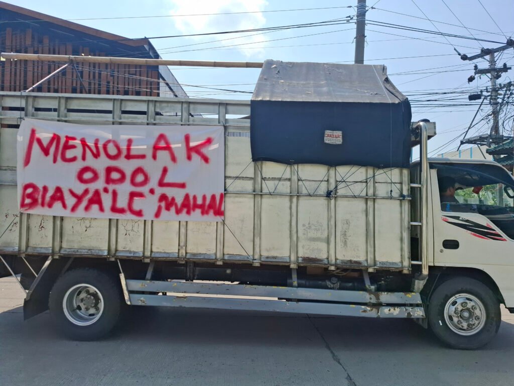 Demo ODOL di Jateng