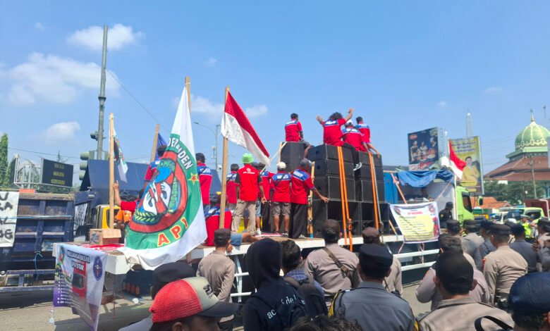 Demo ODOL di Jateng