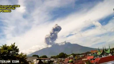 Erupsi Marapi, PGA Laporkan Kolom Abu Mencapai 1.200 Meter